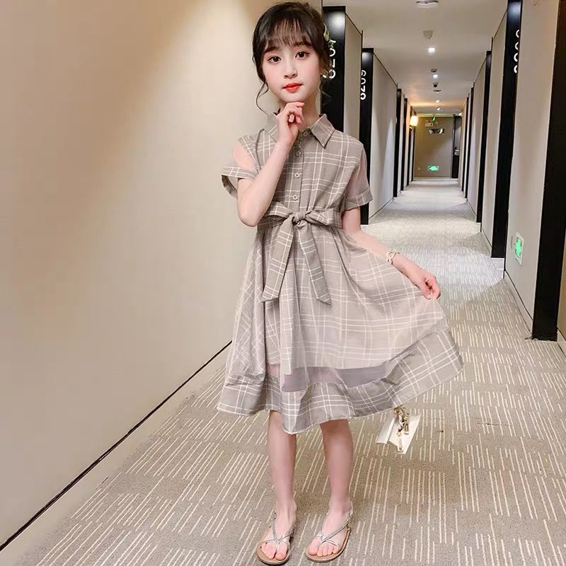 Summer Loving Kids Clothing - Sweet Lovely Chiffon Princess Tight Waist