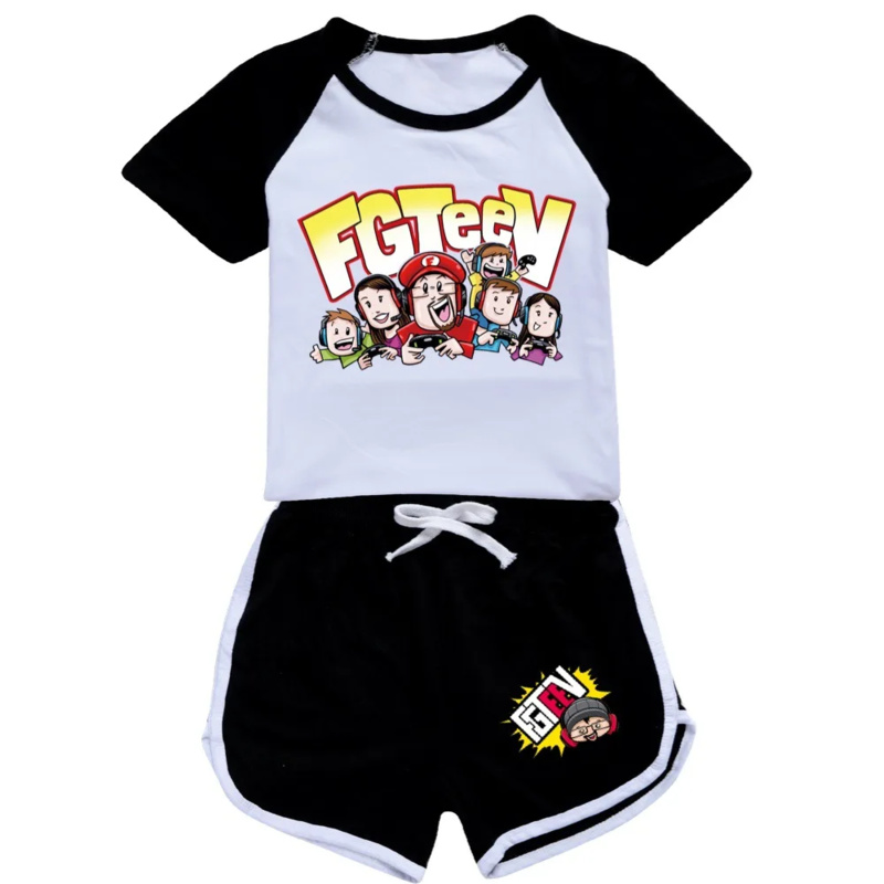 Summer Clothing Toddler - AIAI 2025Fgteeve Kids Clothes Boys Girls