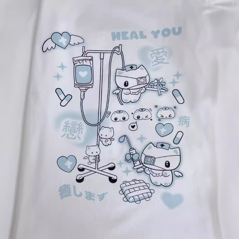 Anime Y2k Cartoon Kawaii Cat P - đánh giá và giá Summer Clothing Cartoon