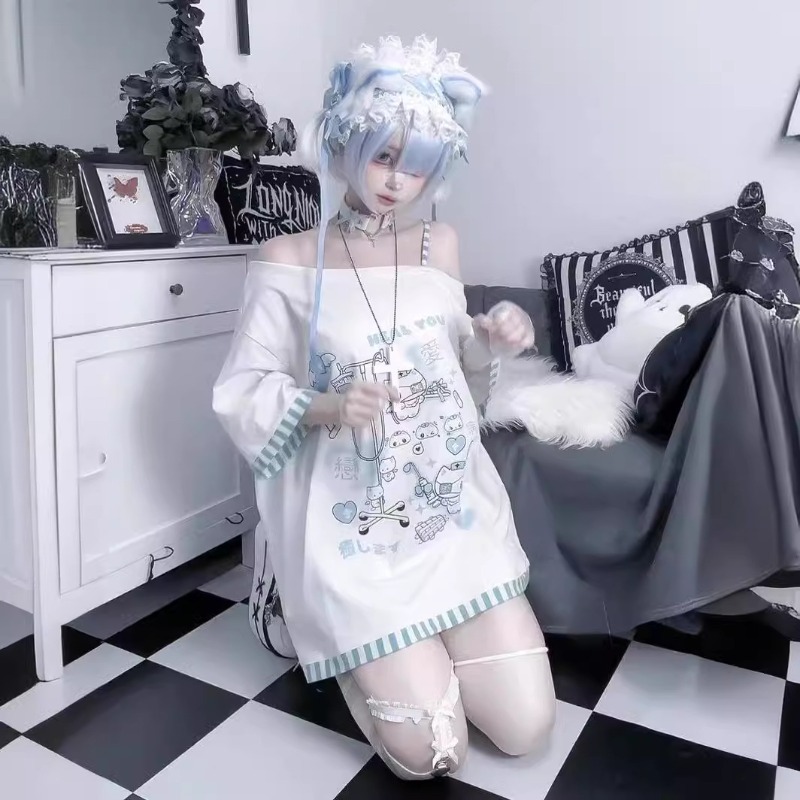 Anime Y2k Cartoon Kawaii Cat P - đánh giá và giá Summer Clothing Cartoon