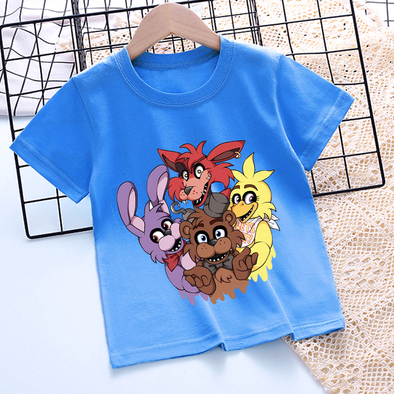 Five Night At Freddys T Shirt  - đánh giá và giá Summer Clothing Toddler
