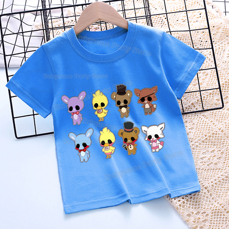 Five Night At Freddys T Shirt  - đánh giá và giá Summer Clothing Toddler