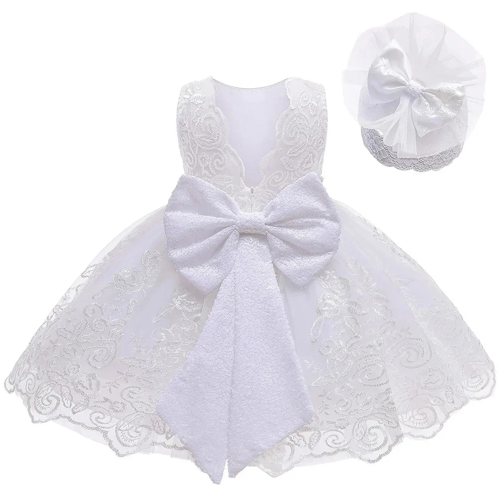 Newborn White Baptismal Costum - đánh giá và giá Summer Clothing Toddler