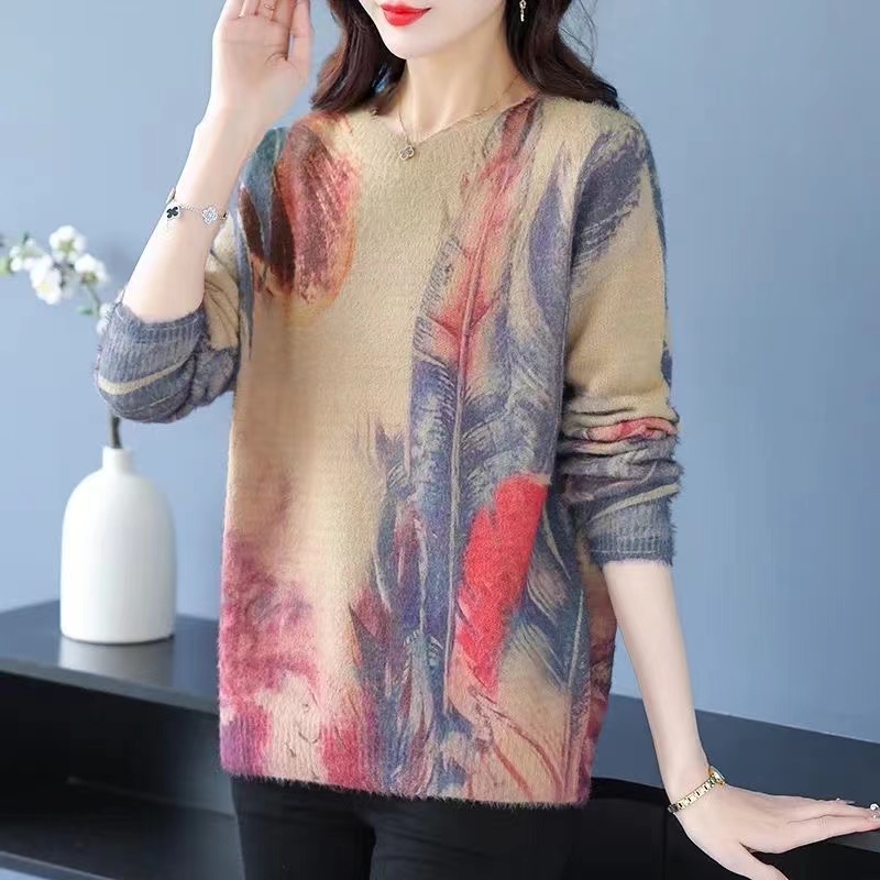 Imitation Mink Sweater Women's - đánh giá và giá Summer Clothing Yarn