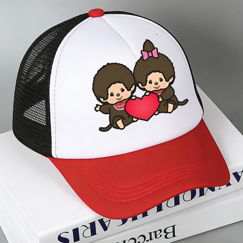 Monchhichi Mesh Baseball Caps  - đánh giá và giá Summer Clothing Cartoon