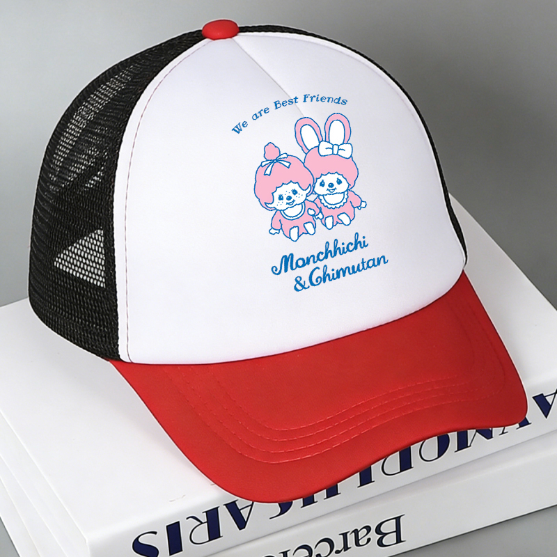 Monchhichi Mesh Baseball Caps  - đánh giá và giá Summer Clothing Cartoon