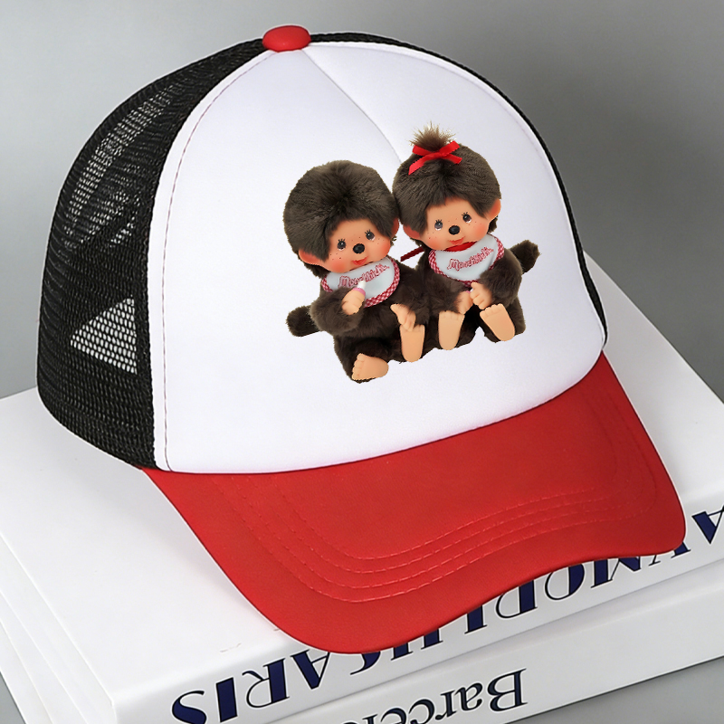 Monchhichi Mesh Baseball Caps  - đánh giá và giá Summer Clothing Cartoon