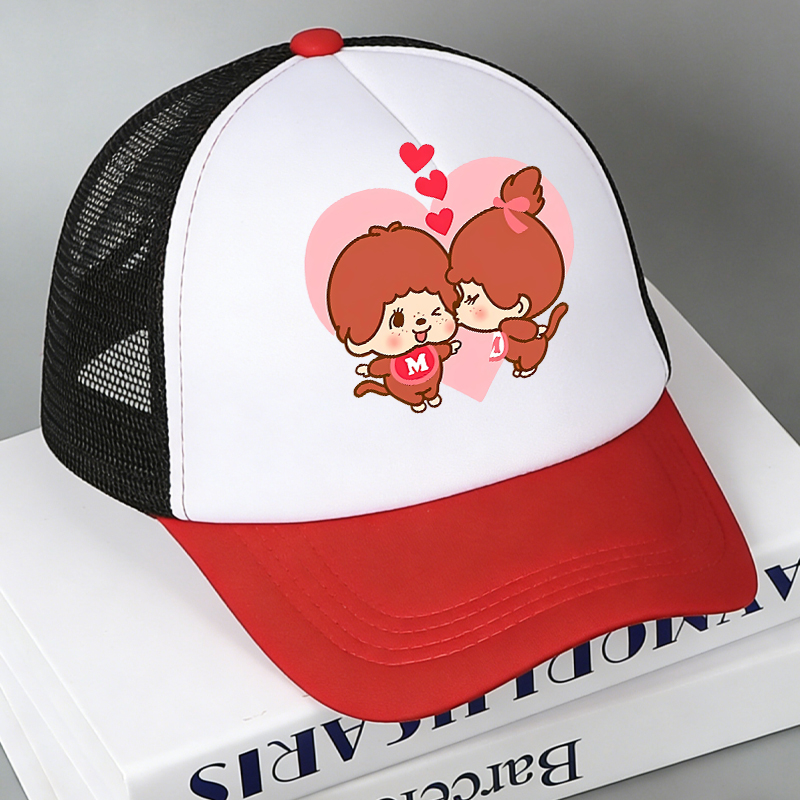 Monchhichi Mesh Baseball Caps  - đánh giá và giá Summer Clothing Cartoon