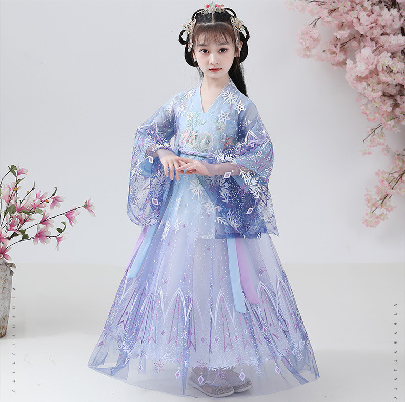 Summer Hanfu Dress Girl Fairy  - đánh giá và giá Summer Clothing Toddler