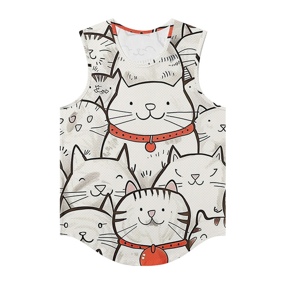 Men Vests Trendy Kawaii Lucky  - đánh giá và giá Summer Clothing Essentials Men