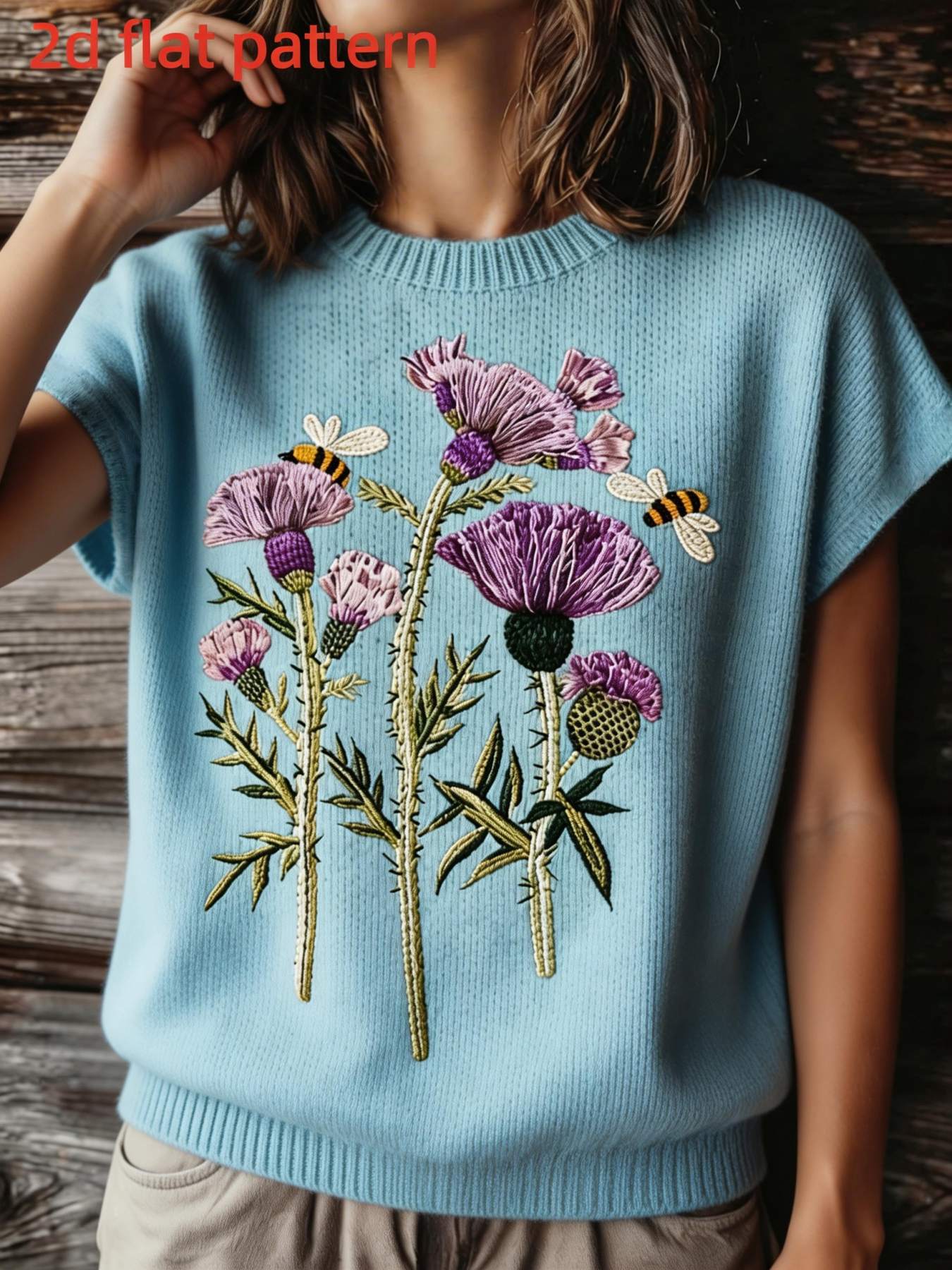 Printed Design - Nottextured S - đánh giá và giá Summer Clothing Yarn