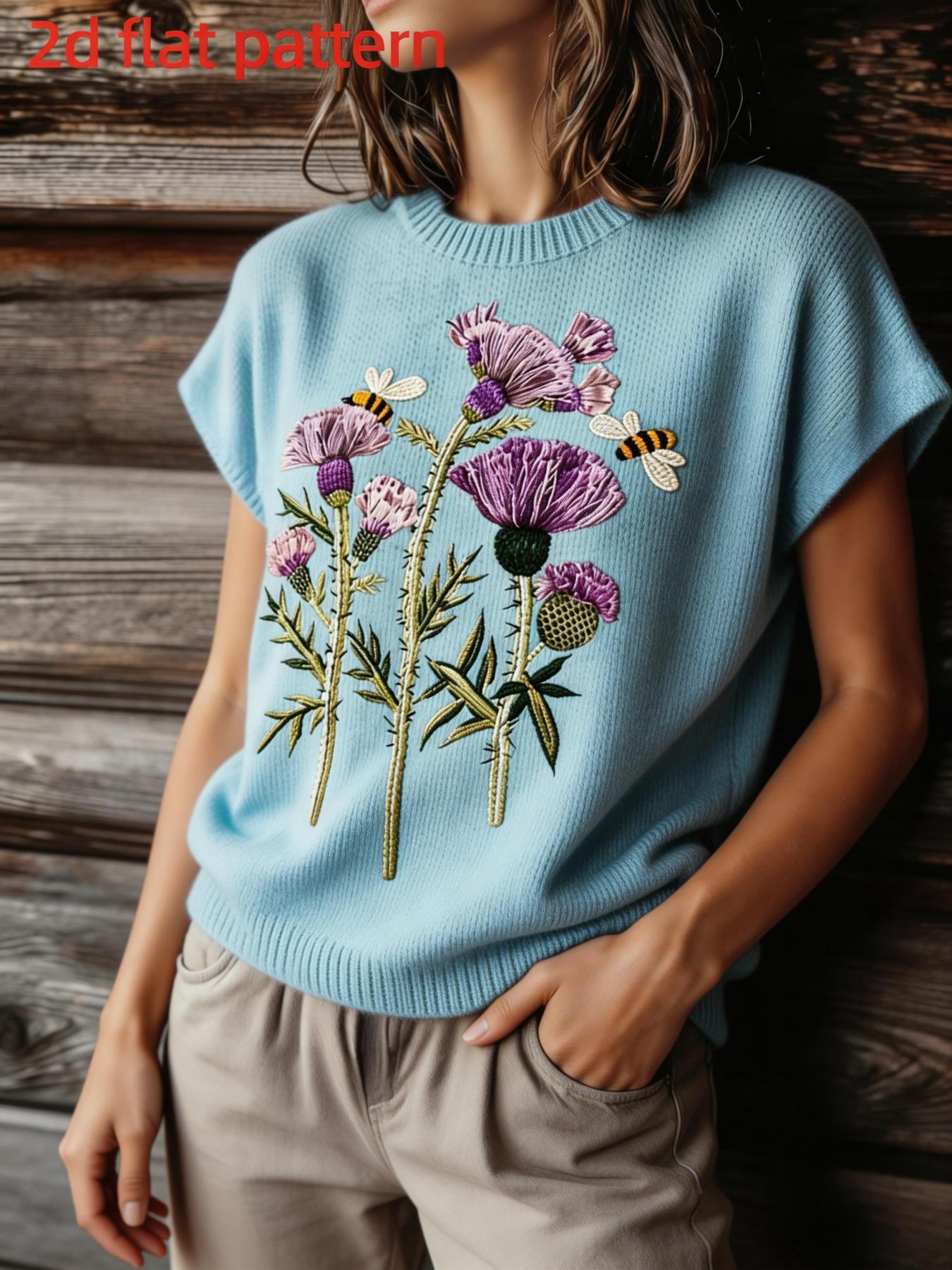 Printed Design - Nottextured S - đánh giá và giá Summer Clothing Yarn