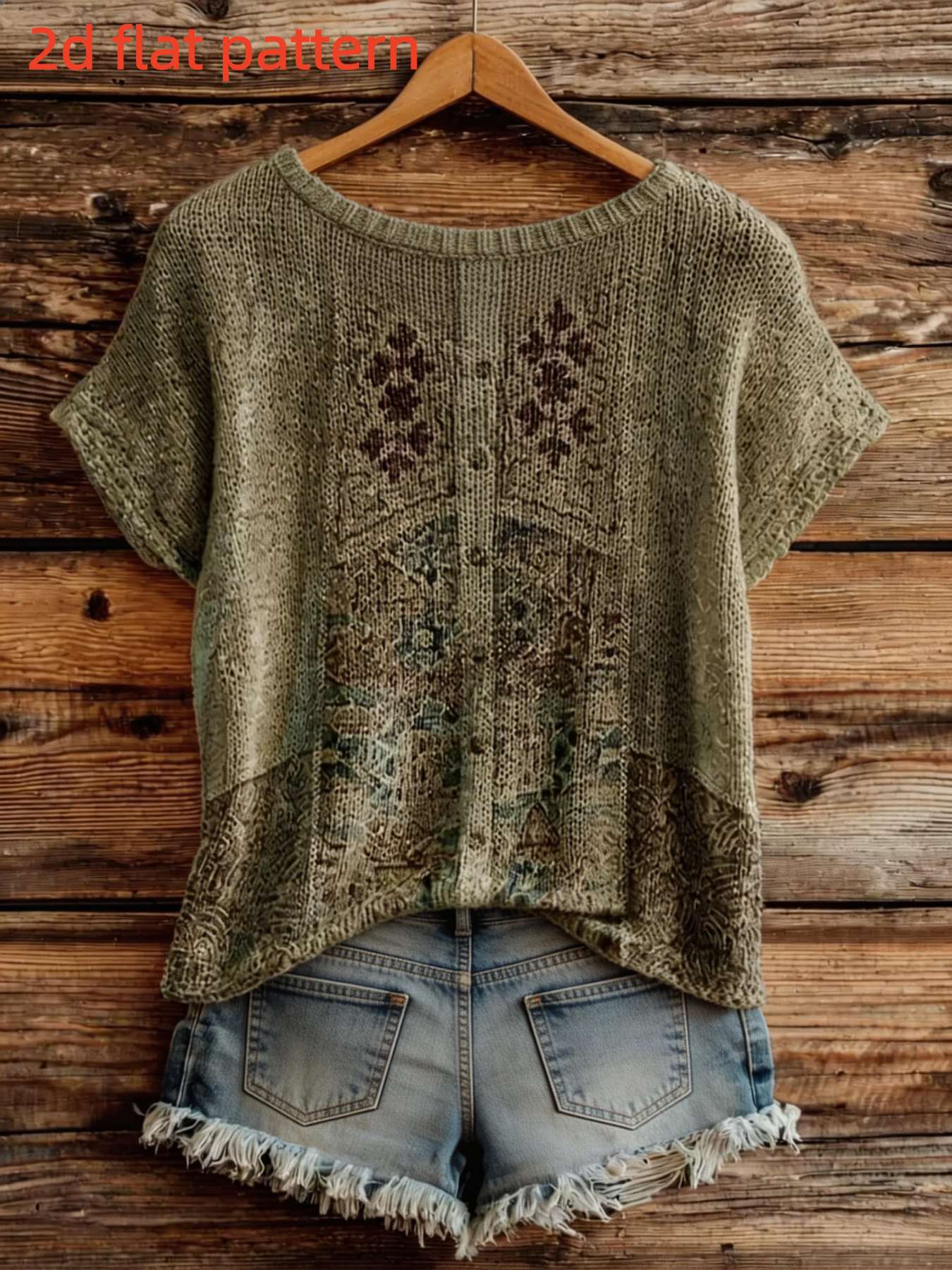 Printed Design - Nottextured S - đánh giá và giá Summer Clothing Yarn