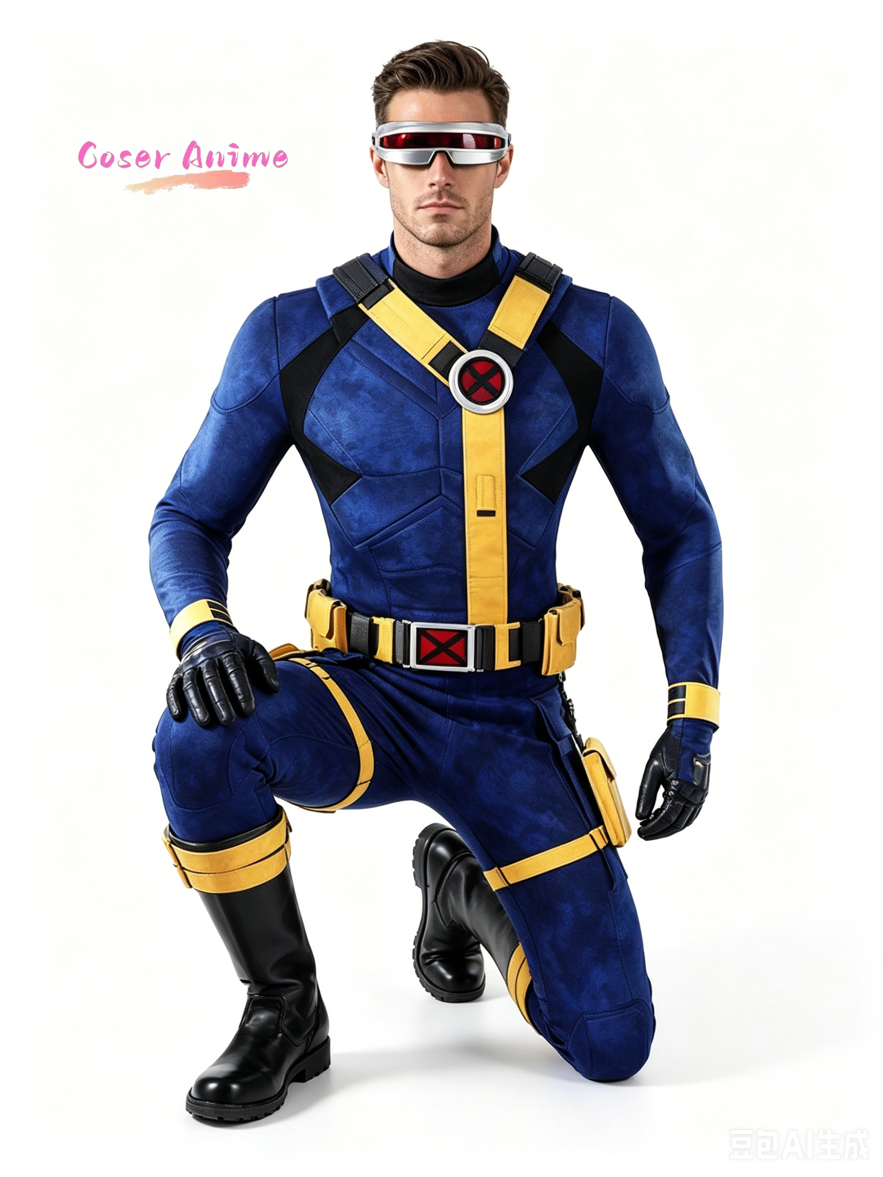 Scott Summers Cyclops Cosplay  - đánh giá và giá Summer Clothing Cartoon