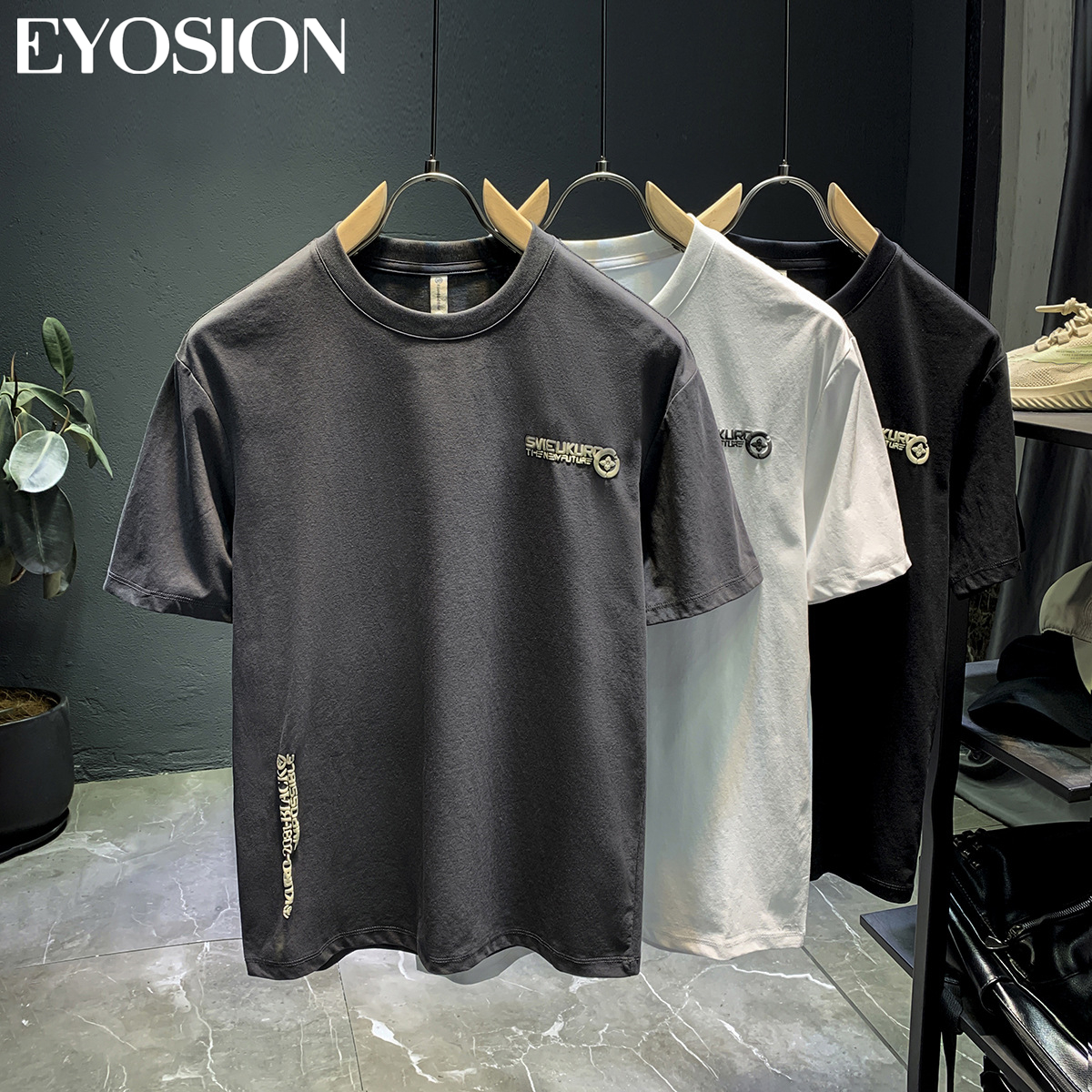 Men's Wear T Shirt Short Sleev - đánh giá và giá Summer Clothing Essentials Men