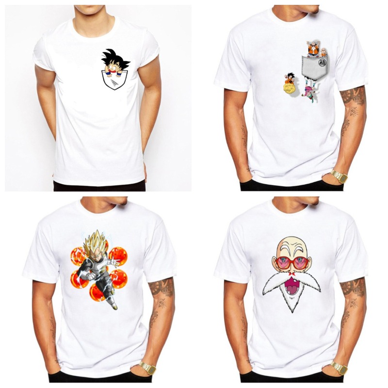 Dragon Ball Son Goku T-shirt A - đánh giá và giá Summer Clothing Cartoon