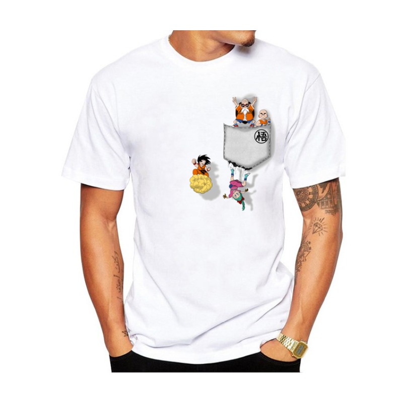 Dragon Ball Son Goku T-shirt A - đánh giá và giá Summer Clothing Cartoon
