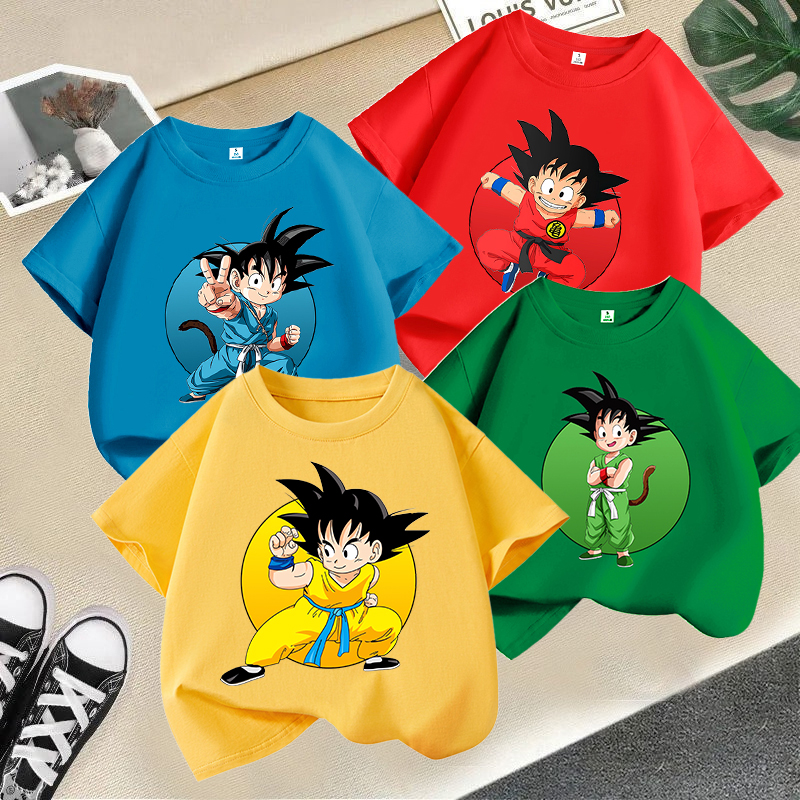 Dragon Ball Goku T-shirt Child - đánh giá và giá Summer Clothing Cartoon