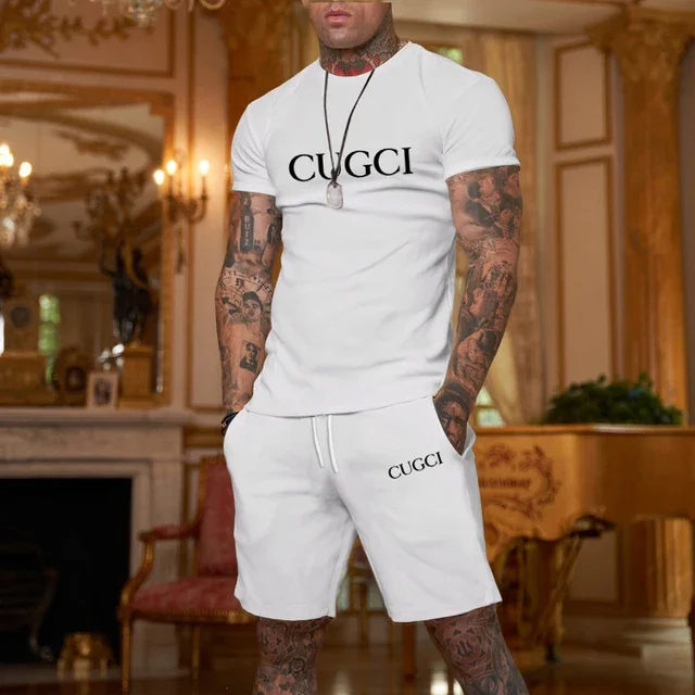 2026 Summer T-shirt, shorts me - đánh giá và giá Summer Clothing Essentials Men