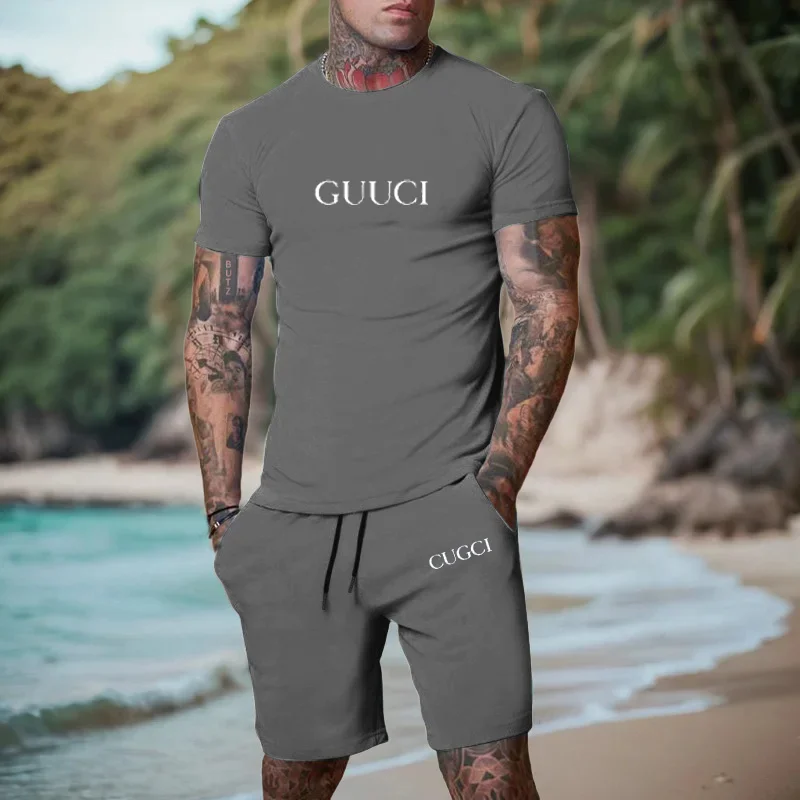 2026 Summer T-shirt, shorts me - đánh giá và giá Summer Clothing Essentials Men