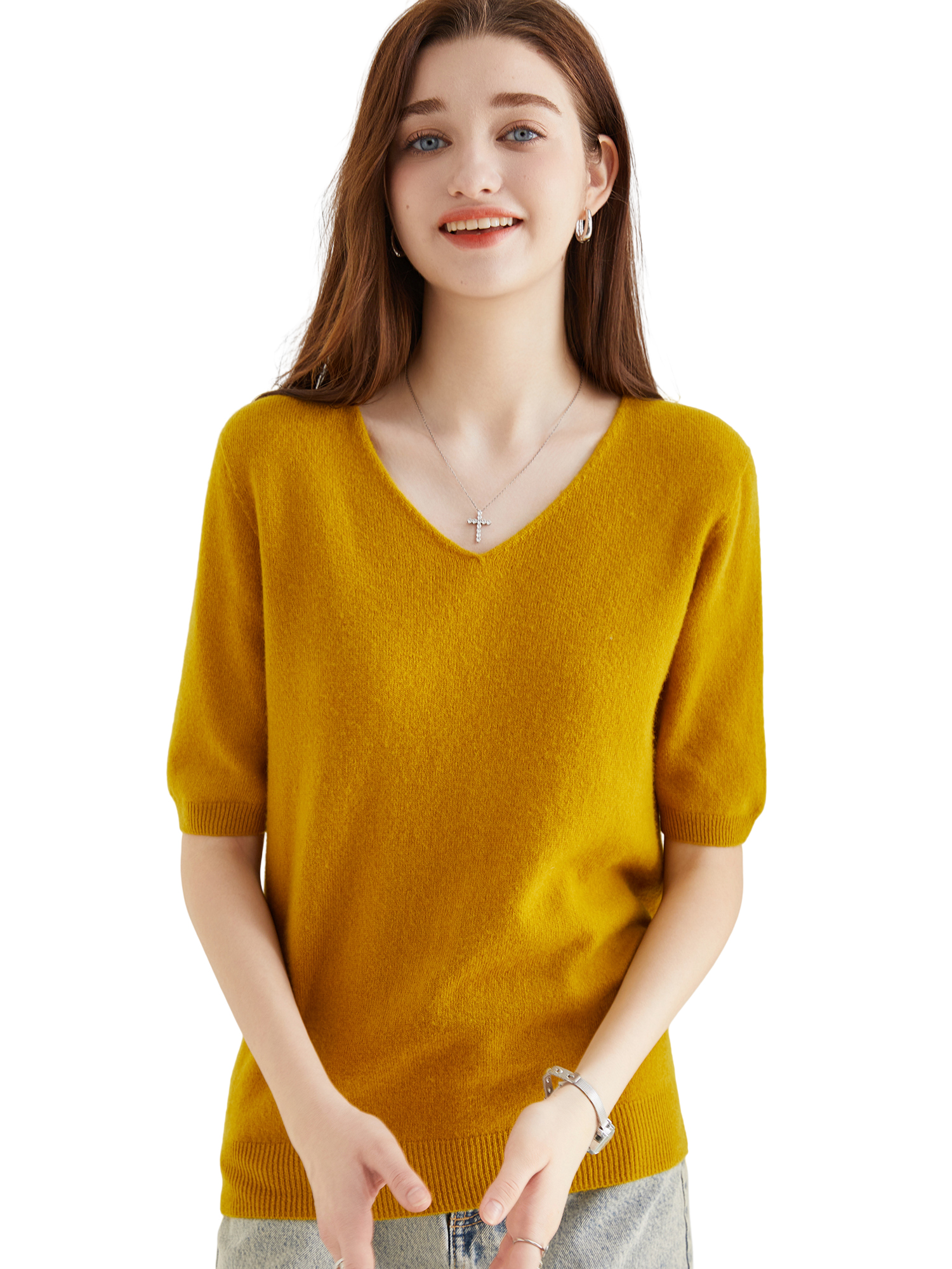 Women's Sweater 100% Merino Wo - đánh giá và giá Summer Clothing Yarn