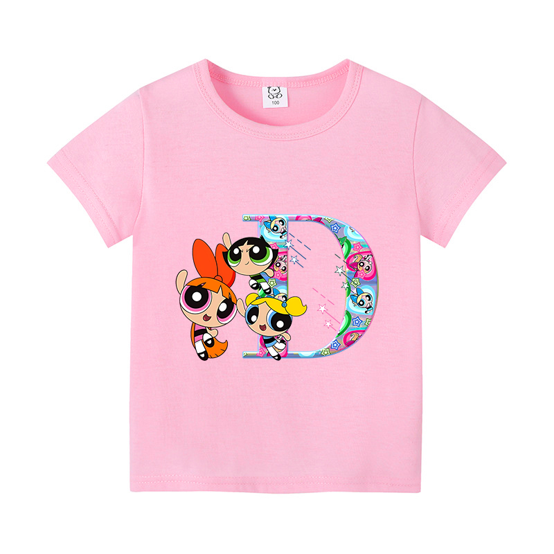 Powerpuff Girl T Shirt Cute Ca - đánh giá và giá Summer Clothing Toddler