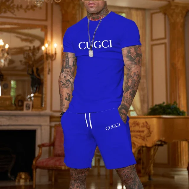 2025 Summer T-shirt, shorts me - đánh giá và giá Summer Clothing Essentials Men