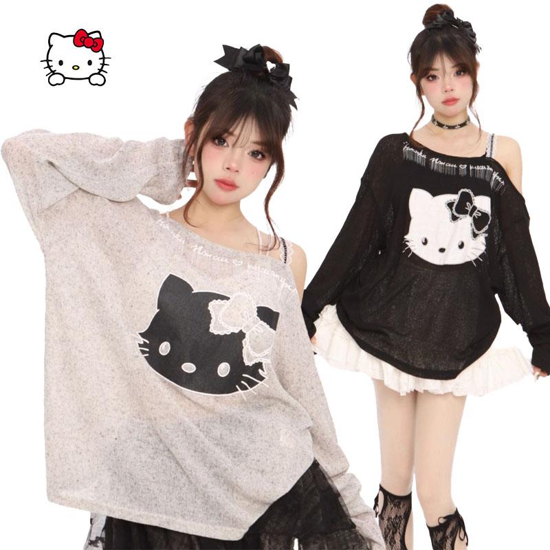 American Hello Kittys Long Sle - đánh giá và giá Summer Clothing Yarn