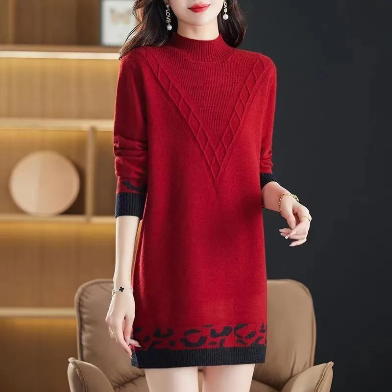Women Pullover Sweater Half Hi - đánh giá và giá Summer Clothing Yarn