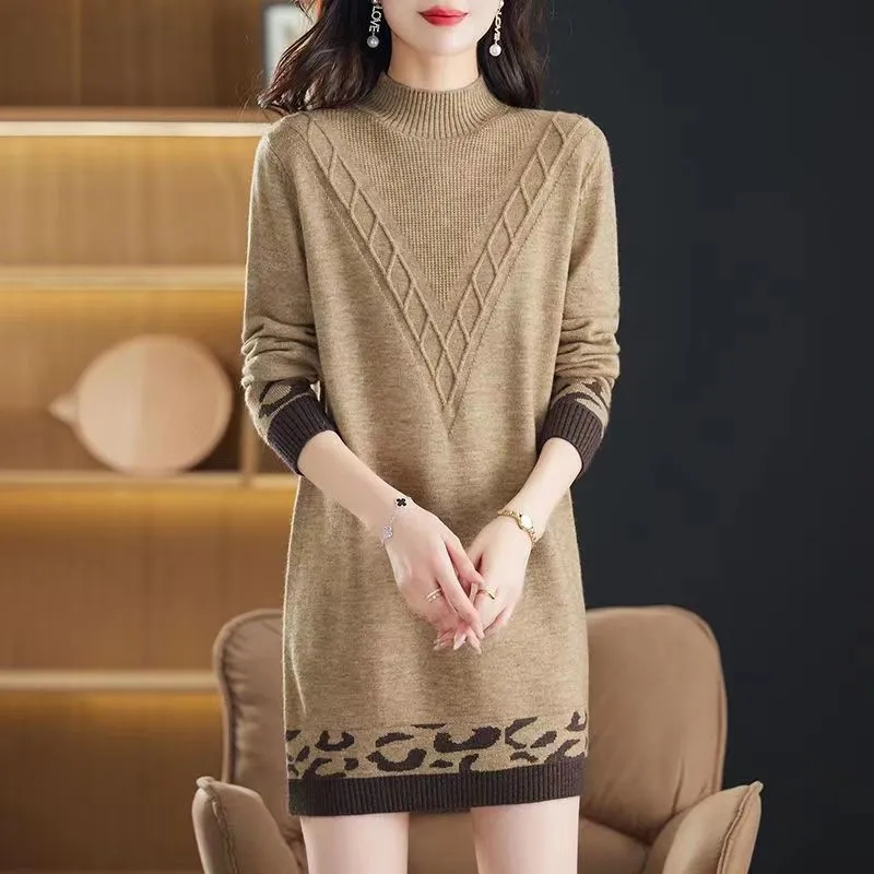 Women Pullover Sweater Half Hi - đánh giá và giá Summer Clothing Yarn