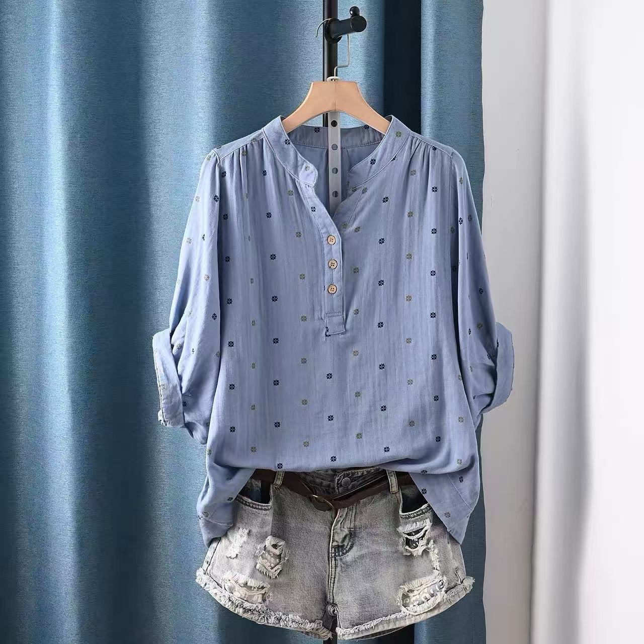 2026 Women's blouse women Japa - đánh giá và giá Summer Clothing Yarn