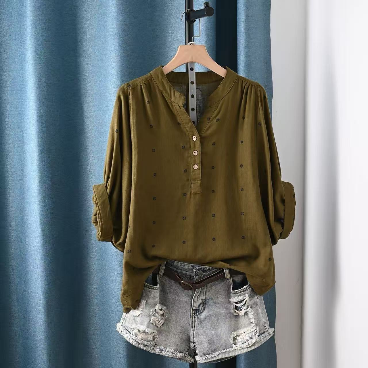 2026 Women's blouse women Japa - đánh giá và giá Summer Clothing Yarn