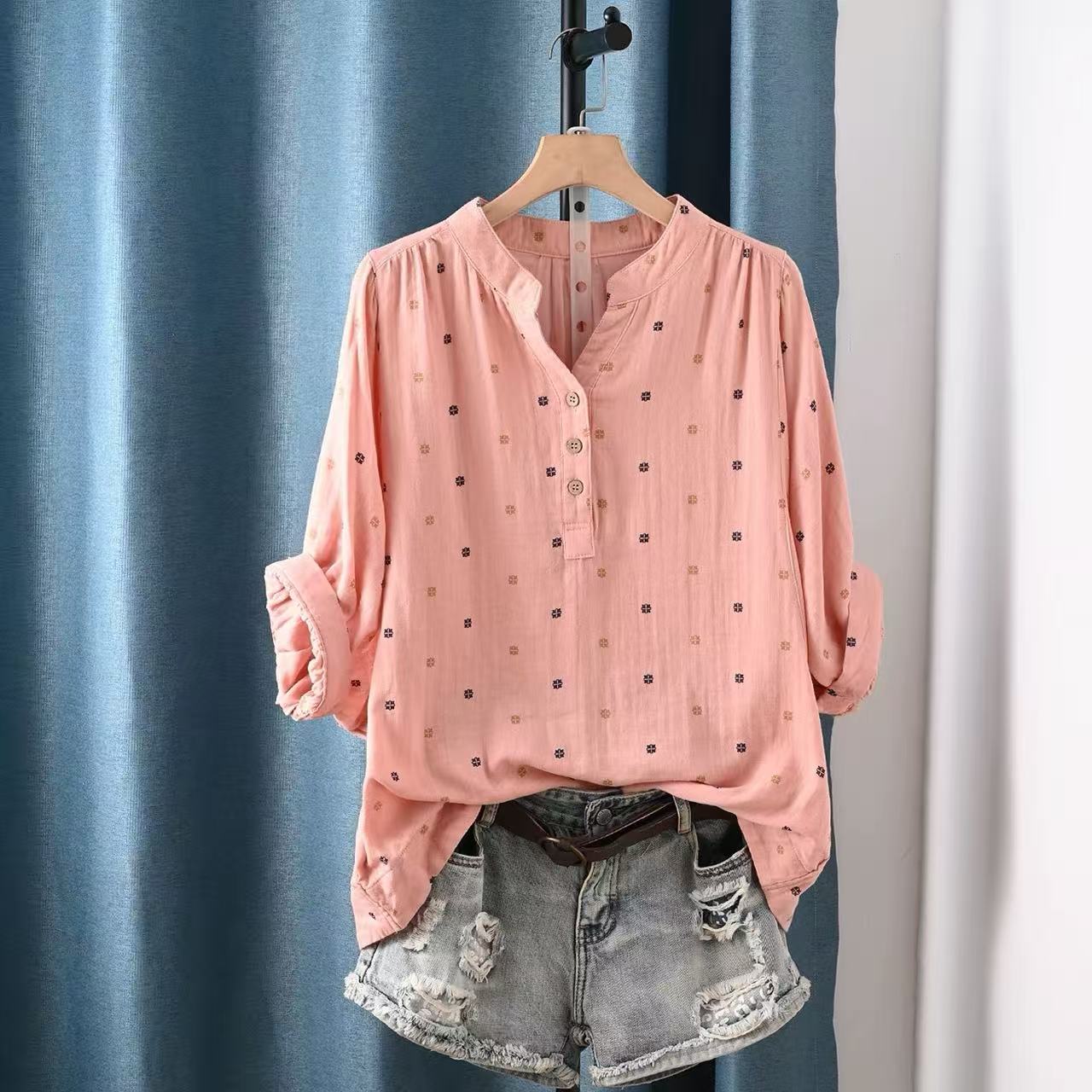 2026 Women's blouse women Japa - đánh giá và giá Summer Clothing Yarn