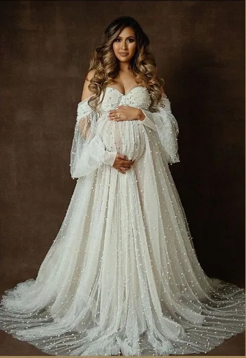 2024New Maternity Photography  - đánh giá và giá Summer Clothing Yarn