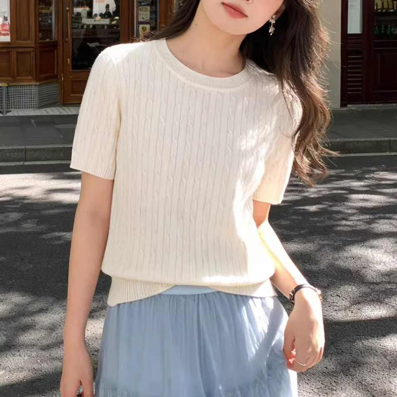 Knitted Sweater Women Pullover - đánh giá và giá Summer Clothing Yarn